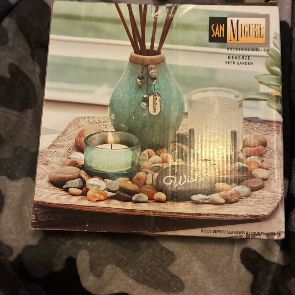 Teal Reed Diffuser Set - Picture 2 of 7